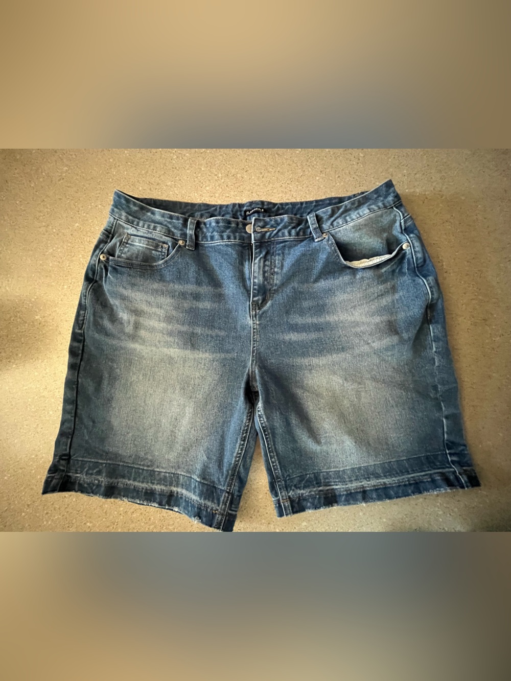 Women’s Flamingals Denim Relaxed Fit Shorts